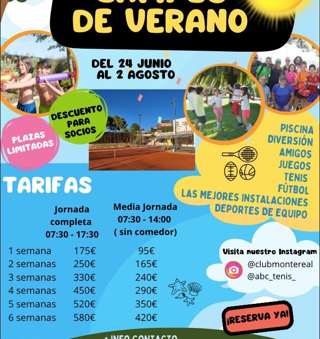 Campus de Verano Monte Real